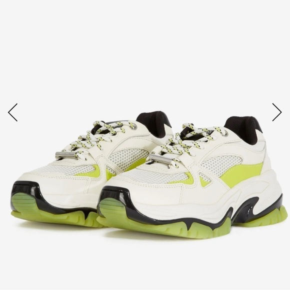 The Kooples WHITE SNEAKERS WITH PLATFORM SOLE size 40 or US 9. - Picture 5 of 6